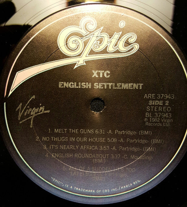XTC : English Settlement (LP, Album, Ter)