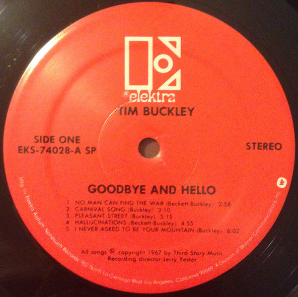 Tim Buckley : Goodbye And Hello (LP, Album, RE, Gat)