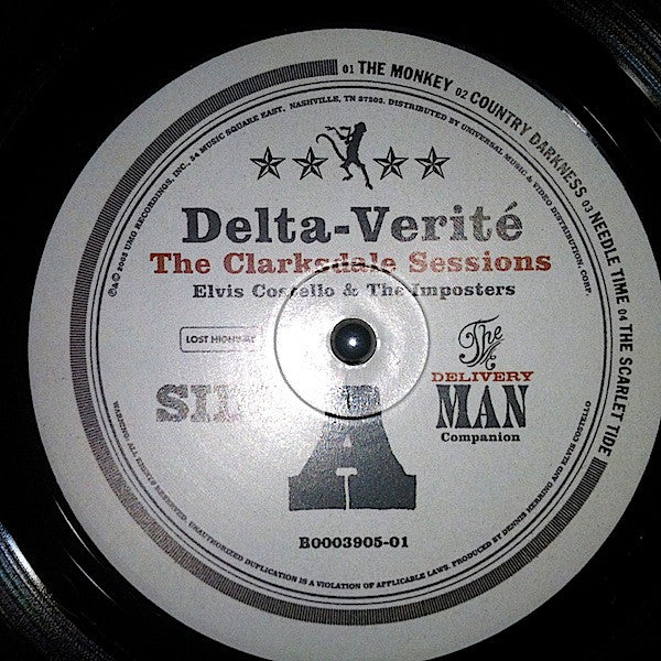 Elvis Costello & The Imposters : Delta-Verité (The Clarksdale Sessions) (The Delivery Man Companion) (10")