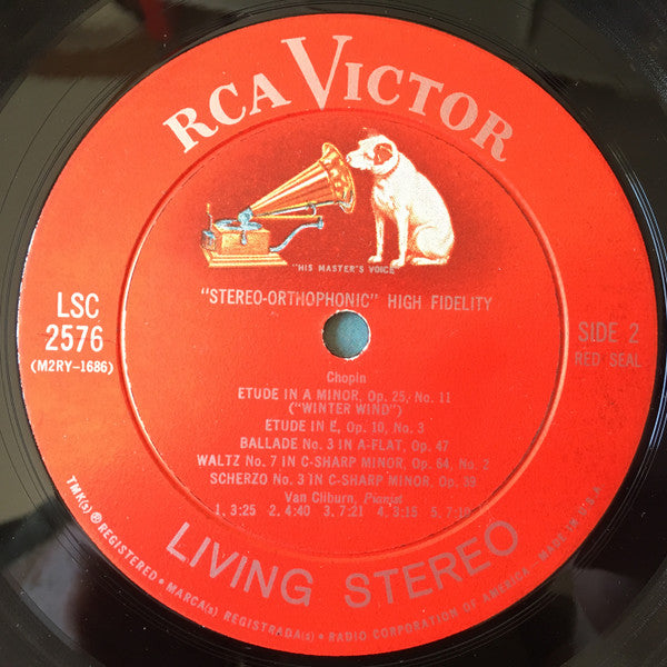 Van Cliburn, Frédéric Chopin : My Favorite Chopin (LP, Ind)