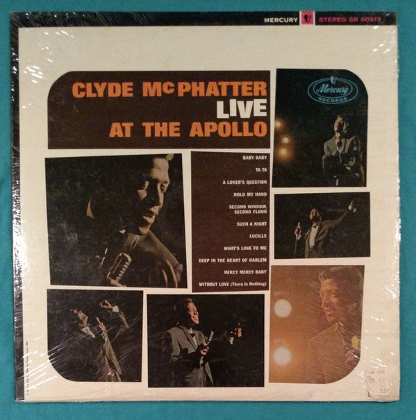 Clyde McPhatter : Live At The Apollo (LP, Album)