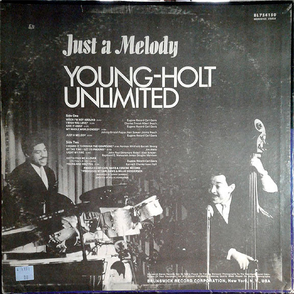 Young Holt Unlimited : Just A Melody (LP, Album)