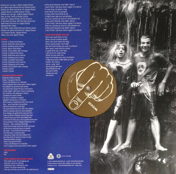 Ween : Chocolate And Cheese (2xLP, Album, RE, 180)