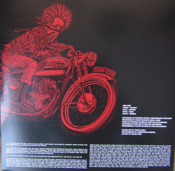G.B.H. : Momentum (LP, Album, Red)