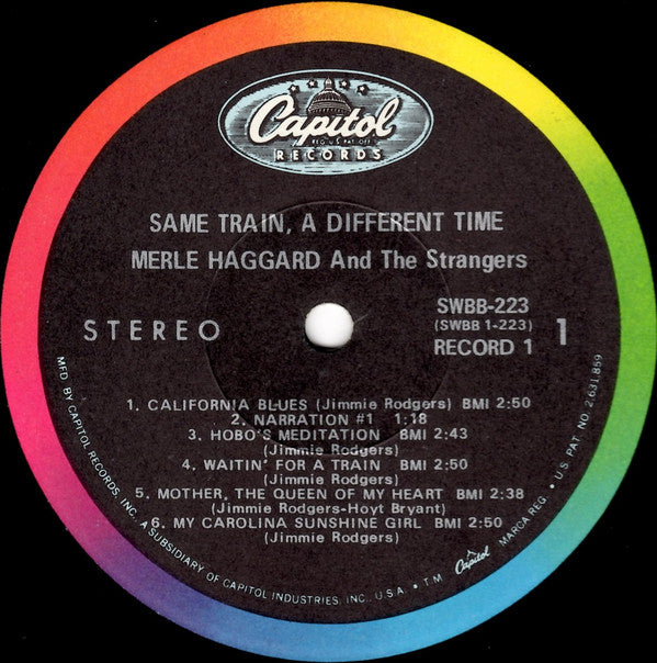 Merle Haggard : Same Train, A Different Time (2xLP, Album, Los)