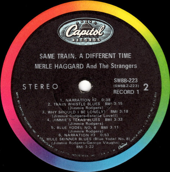 Merle Haggard : Same Train, A Different Time (2xLP, Album, Los)