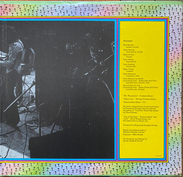 The Kinks : Everybody's In Showbiz (2xLP, Album, Ind)