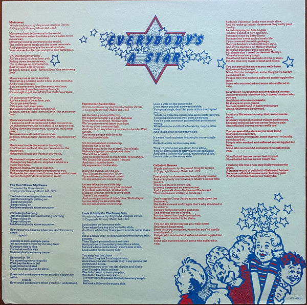 The Kinks : Everybody's In Showbiz (2xLP, Album, Ind)