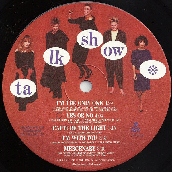Go-Go's : Talk Show (LP, Album, RCA)