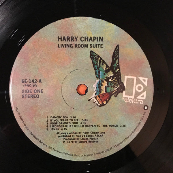 Harry Chapin : Living Room Suite (LP, Album, PRC)