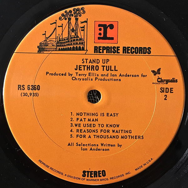 Jethro Tull : Stand Up (LP, Album, RP, San)