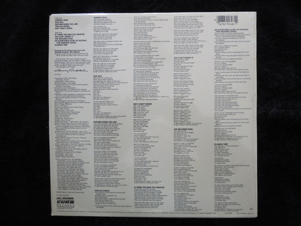 Lyle Lovett : Lyle Lovett (LP, Album, Club)