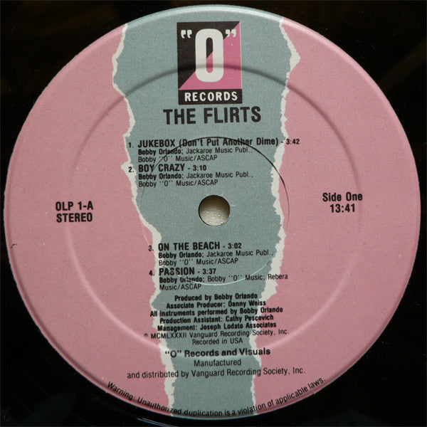 The Flirts : 10¢ A Dance (LP, Album)