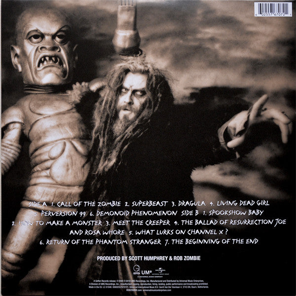 Rob Zombie : Hellbilly Deluxe (LP, Album, RE, Gat)