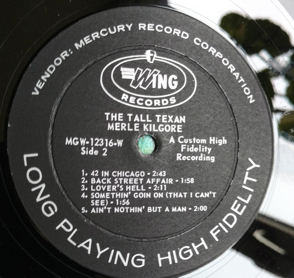 Merle Kilgore : The Tall Texan (LP, Album)