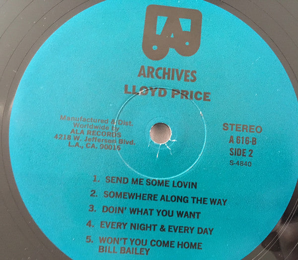 Lloyd Price : Lloyd Price (LP, Comp)