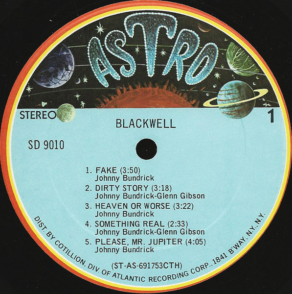 Blackwell (4) : Blackwell (LP, Album, CTH)