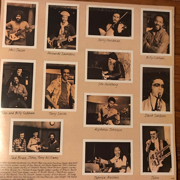 John McLaughlin : Electric Guitarist (LP, Album, San)