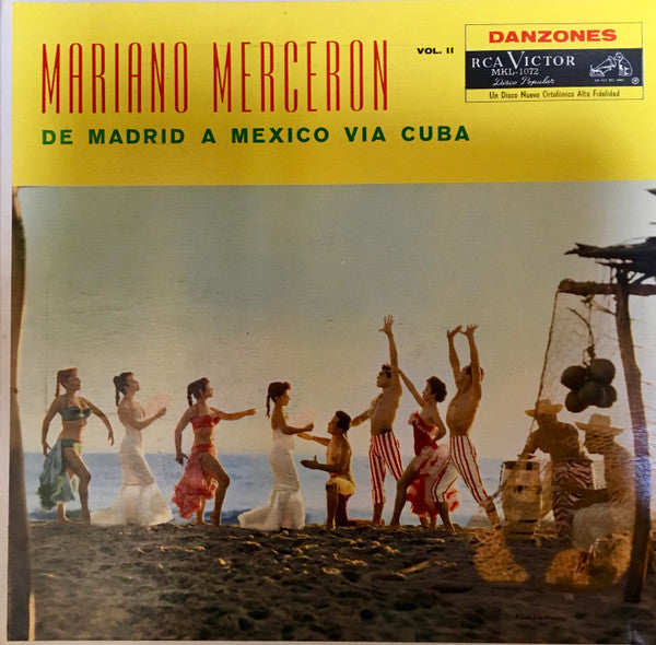 Mariano Mercerón Y Su Orquesta : Vol. II - De Madrid A Mexico Via Cuba (LP)