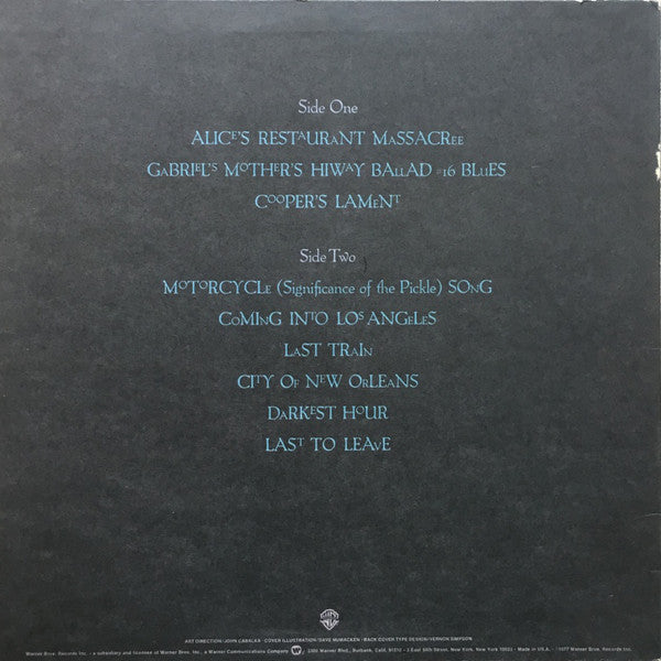 Arlo Guthrie : The Best Of Arlo Guthrie (LP, Comp, Jac)
