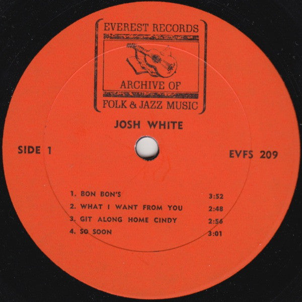 Josh White : Josh White (LP, Album)