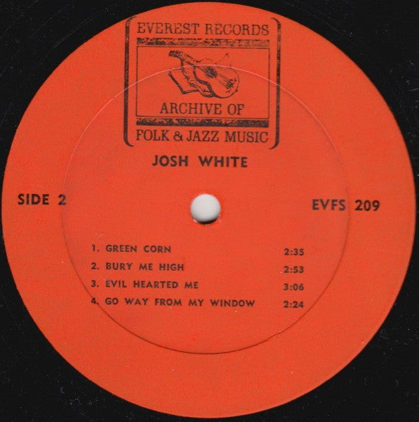 Josh White : Josh White (LP, Album)