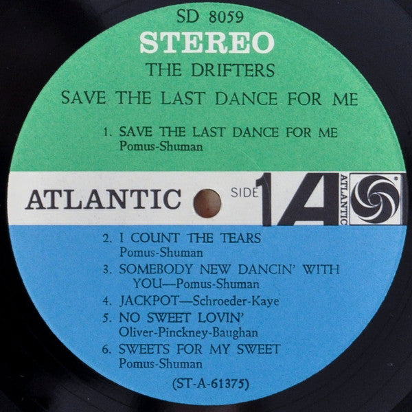 The Drifters : Save The Last Dance For Me (LP, Album)
