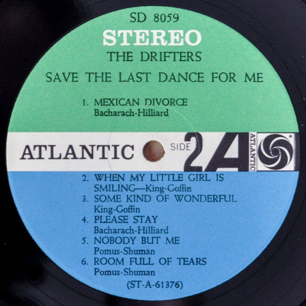 The Drifters : Save The Last Dance For Me (LP, Album)