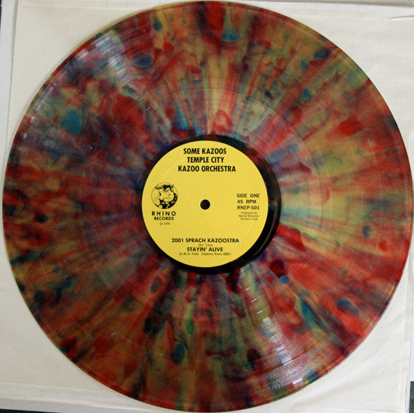 Temple City Kazoo Orchestra : Some Kazoos (12", EP, Col)