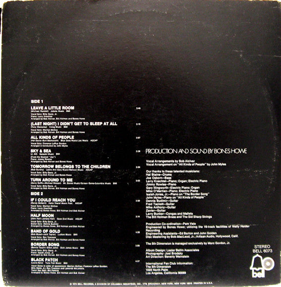 The Fifth Dimension : Individually & Collectively (LP, Album, She)