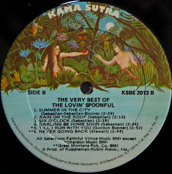 The Lovin' Spoonful : The Very Best Of The Lovin' Spoonful (LP, Comp, RE)