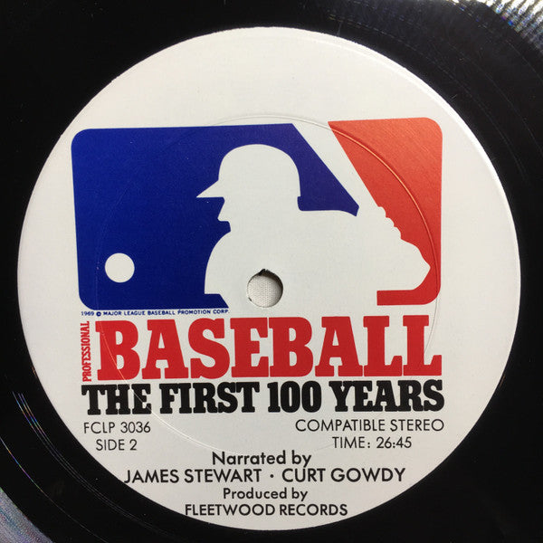 No Artist : Professional Baseball - The First 100 Years (LP, Album)