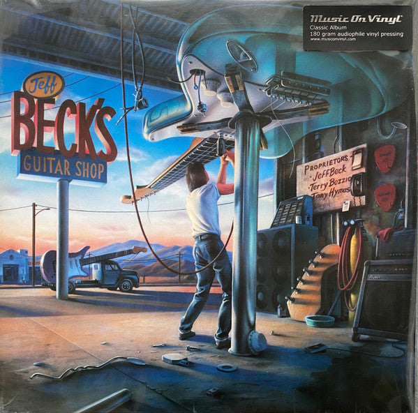 Jeff Beck With Terry Bozzio And Tony Hymas : Jeff Beck's Guitar Shop (LP, Album, RE)