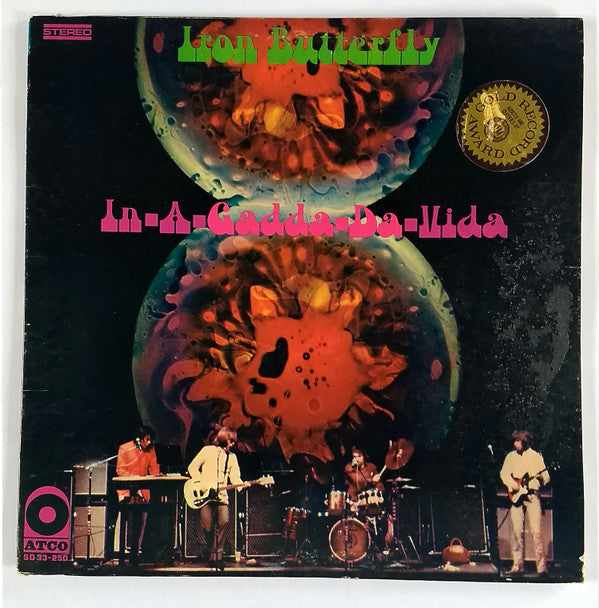 Iron Butterfly : In-A-Gadda-Da-Vida (LP, Album, RE)