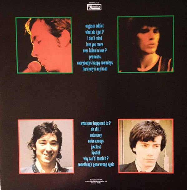 Buzzcocks : Singles Going Steady (LP, Comp, RE, RM)