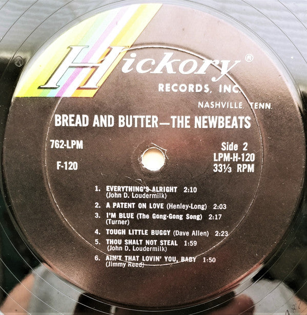 The Newbeats : Bread & Butter (LP, Album, Mono, Mon)