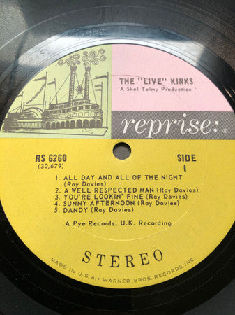 The Kinks : The Live Kinks (LP, Album)