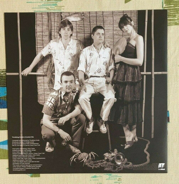 Throbbing Gristle : Throbbing Gristle's Greatest Hits (Entertainment Through Pain) (LP, Comp, Ltd, RE, RP, Ora)
