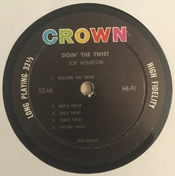 Joe Houston : Doin' The Twist (LP, Mono)