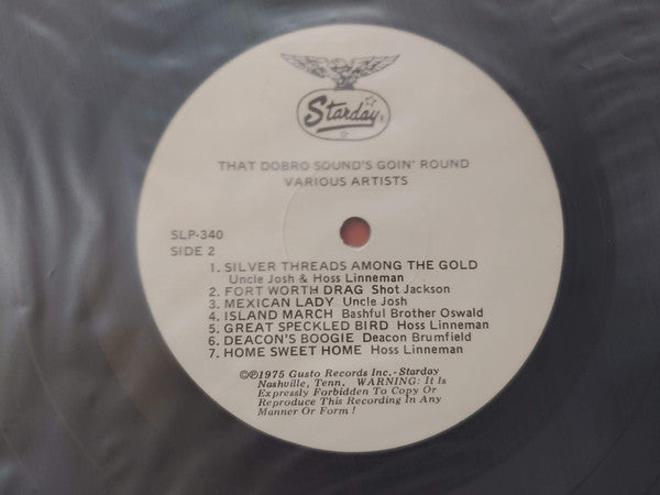 Various : That Dobro Sound's Goin' 'Round (LP, Album, RE)