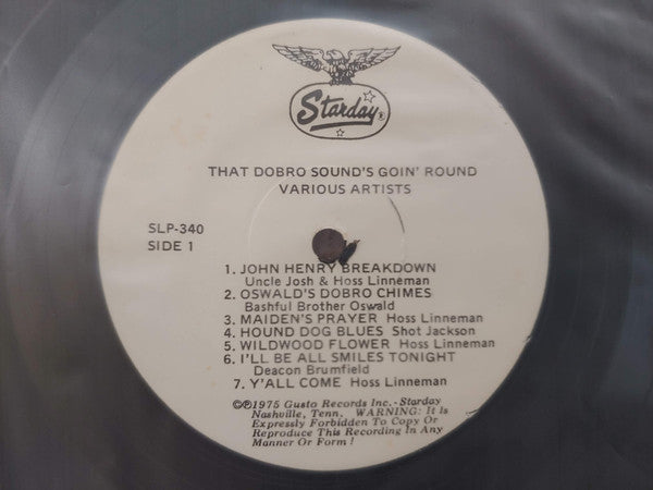 Various : That Dobro Sound's Goin' 'Round (LP, Album, RE)