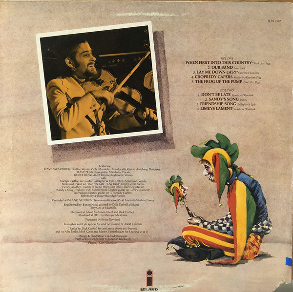 Fairport Convention Featuring Dave Swarbrick : Gottle O'Geer (LP, Album, Pit)