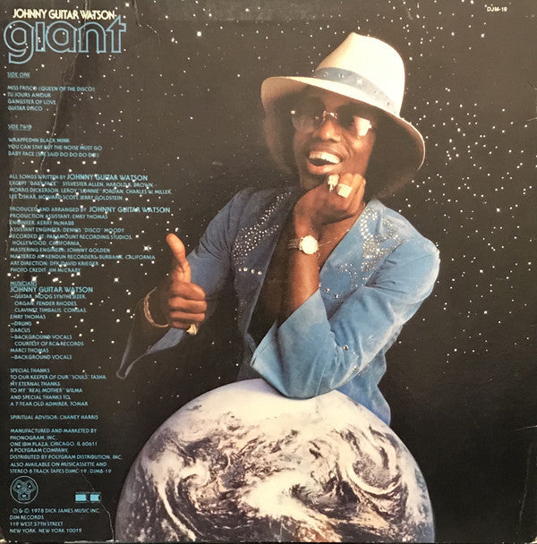 Johnny Guitar Watson : Giant (LP, Album, PRC)