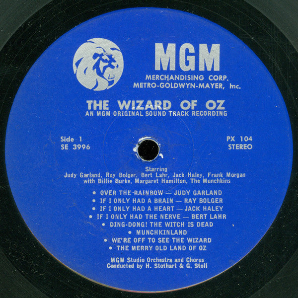 Various : The Wizard Of Oz (The Original Sound Track Recording) (LP, RE, Blu)