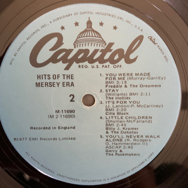 Various : Hits Of The Mersey Era Volume One (LP, Comp)