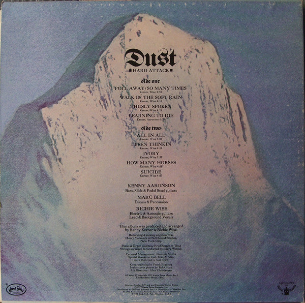 Dust (12) : Hard Attack (LP, Album, RP)