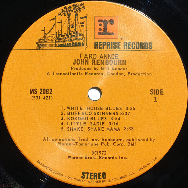John Renbourn : Faro Annie (LP, San)