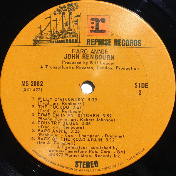 John Renbourn : Faro Annie (LP, San)