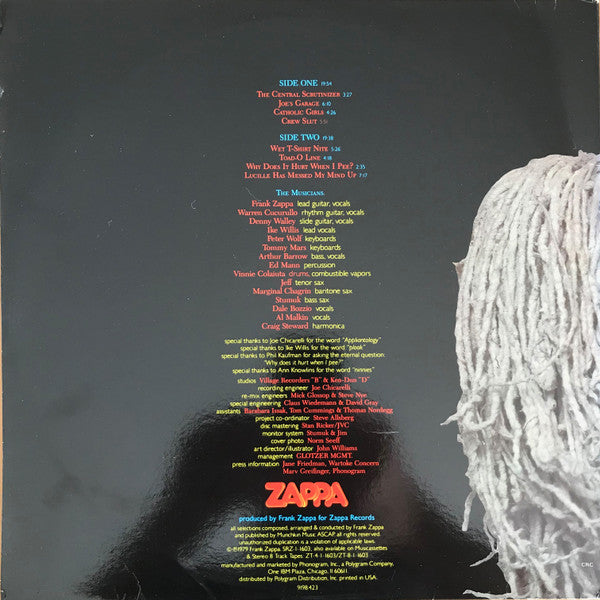 Frank Zappa : Joe's Garage Act I (LP, Album, 25,)