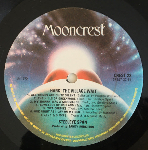 Steeleye Span : Hark! The Village Wait (LP, Album, RE, E.J)